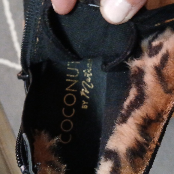 Suede cheetah detail hightops - Picture 6 of 6